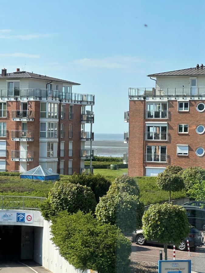 Traumhafte Ferienwohnung "Seeperle" In Cuxhaven - Duhnen Mit Teilseeblick In 1A Lage ภายนอก รูปภาพ