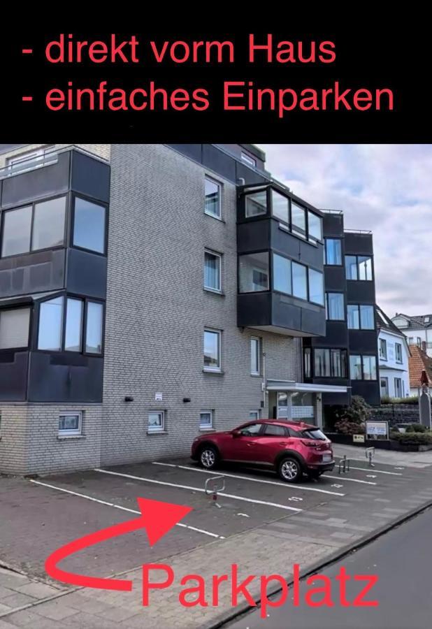 Traumhafte Ferienwohnung "Seeperle" In Cuxhaven - Duhnen Mit Teilseeblick In 1A Lage ภายนอก รูปภาพ